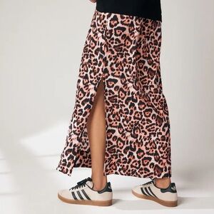 Next Leopard Print Maxi Skirt